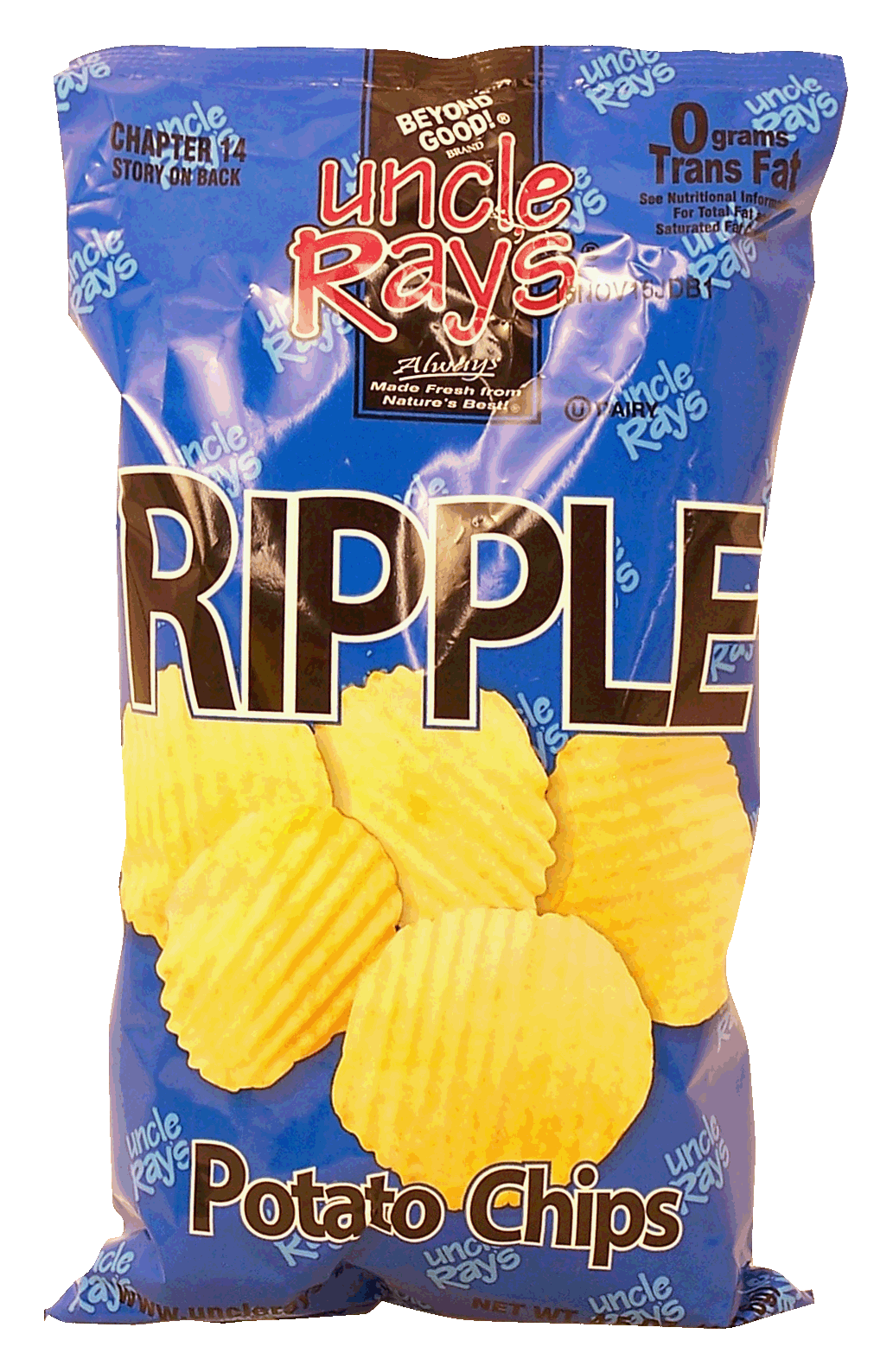 Uncle Ray's Ripple potato chips Full-Size Picture